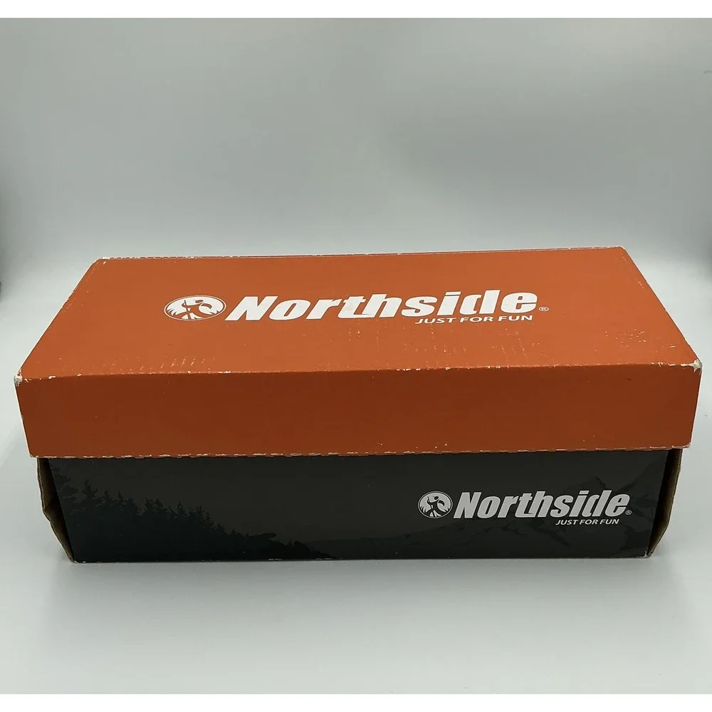NEW Northside Women's Black low heel ,sports  closed toe/ heel sandal Size 10